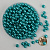 Бусины под жемчуг "Круг" d=8 мм 400 г бирюза L27