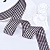 1"(25mm)Gingham Ribbon A022