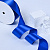 1 1/2"(38mm)Single Face Satin Ribbon 352 односторонняя сатиновая лента 10 ярдов синяя