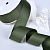 1-1/2"(38mm)Grosgrain ribbon 570 репсовая лента 23 ярда хаки