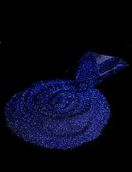 Глиттер 500 г синий LB705