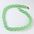 Бусы 6 мм тройное плетение имитации камня нефрит 45 см зелёные 														
