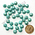 Бусины акрил глянцевые d=10 мм 100 г голубые 83
