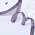 3/8"(9mm)Gingham Ribbon A014 лента атласная мелкая клетка 10 ярдов сиреневая