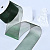 2"(50mm)Organza  Ribbon 4188 лента органза перламутровая 70 ярдов тёмно зелёная