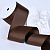 2"(50mm)Grosgrain ribbon 847 репсовая лента 23 ярда коричневая