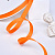 3/8"(9mm)Grosgrain ribbon 668 репсовая лента 23 ярда оранжевая