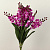 Орхидея 9 головок 56 см 1 шт. сиреневая с белым																													