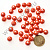Бусины акрил глянцевые d=10 мм 100 г оранжевые 71