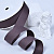 1"(25mm)Cotton Ribbon 839 хлопковая лента 19 ярдов шоколад