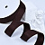 1"(25mm)Polyester Suede Ribbon 855 лента из полиэстеровой замши 19 ярдов коричневая