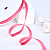3/8"(9mm)Grosgrain ribbon 157 репсовая лента 23 ярда коралловая