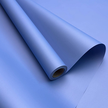 Плёнка 0,56*10м "Корейская" 65мкм васильковый 34