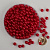 Бусины под жемчуг "Круг" d=6 мм 400 г бордо L63