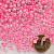 Бисер 6/0 450 г розовый 145