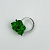 Кольцо с хрусталиками цвет зеленый 11