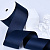 2"(50mm)Grosgrain ribbon 374 репсовая лента 23 ярда тёмно синяя