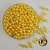 Бусины под жемчуг "Круг" d=10 мм 400 г жёлтые L4