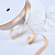 3/8"(9mm)Double Face Satin Ribbon 826 двухсторонняя сатиновая лента 10 ярдов бежевая