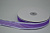 Лента сетка 2,5 см 50 ярдов сиреневая с серебрянной окантовкой