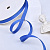 3/8"(9mm)Grosgrain ribbon 350 репсовая лента 23 ярда синяя