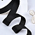 1"(25mm)Grosgrain ribbon 030 репсовая лента 23 ярда чёрная