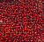 Бисер 6/0 450 г красный 25