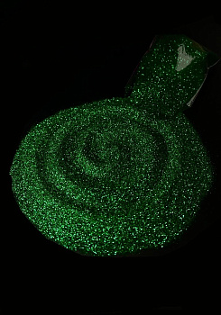 Глиттер 500 г зеленый B0610