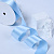 1 1/2"(38mm)Double Face Satin Ribbon 308 двухсторонняя сатиновая лента 10 ярдов голубая