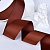 1-1/2"(38mm)Grosgrain ribbon 870 репсовая лента 23 ярда коричневая