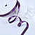 3/8"(9mm)Single Face Satin Ribbon 473 односторонняя сатиновая лента 10 ярдов фиолетовая