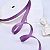 3/8"(9mm)Grosgrain ribbon 467 репсовая лента 23 ярда фиолетовая