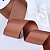 2"(50mm)Grosgrain ribbon 845 репсовая лента 23 ярда коричнева