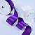 1 1/2"(38mm)Double Face Satin Ribbon 465 двухсторонняя сатиновая лента 10 ярдов фиолетовая