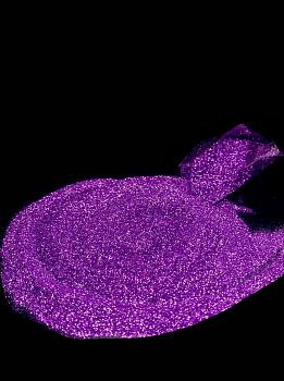 Глиттер 500 г сиреневый B0805
