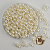Бусины под жемчуг "Круг" d=8 мм 400 г айвори L1